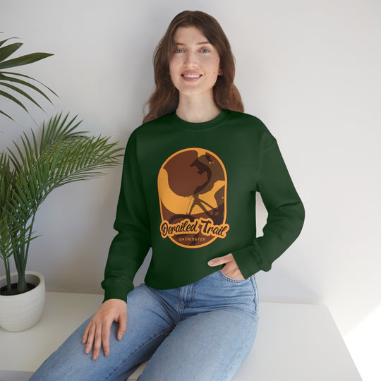 Derailed Trail - Washington Unisex Heavy Blend Crewneck Sweatshirt