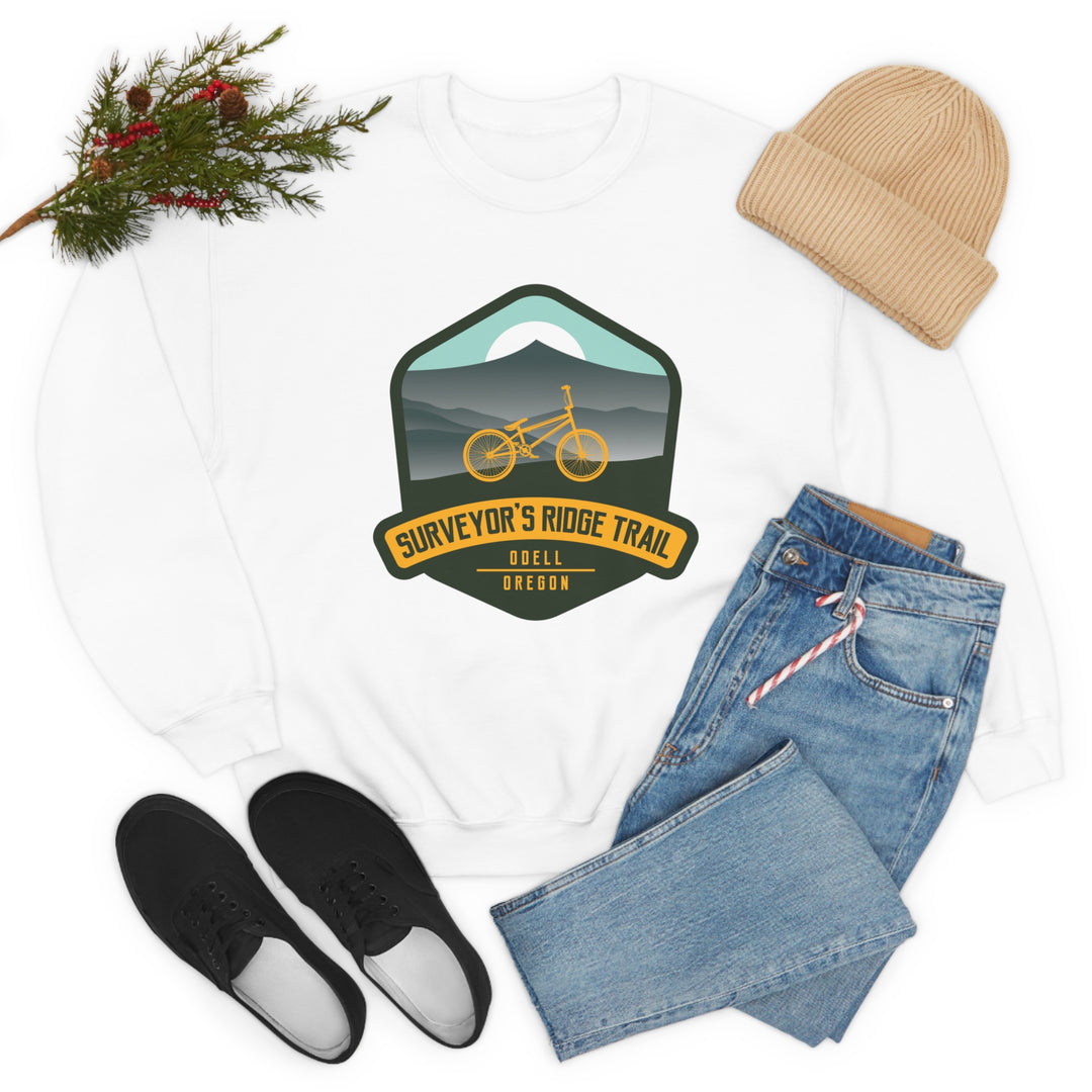 Surveyor's Ridge Trail - Odell, Oregon Unisex Heavy Blend Crewneck Sweatshirt