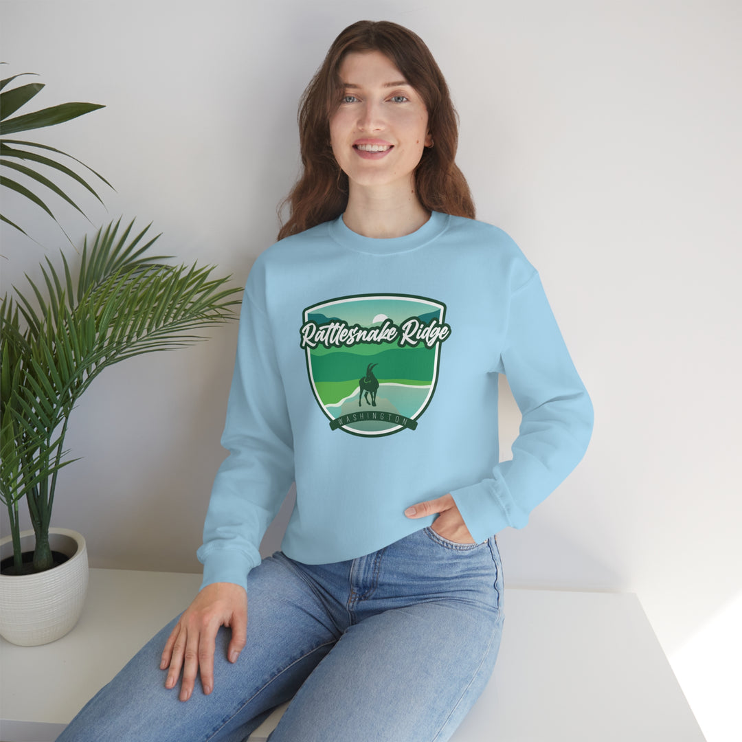 Rattlesnake Ridge - Washington Unisex Heavy Blend Crewneck Sweatshirt