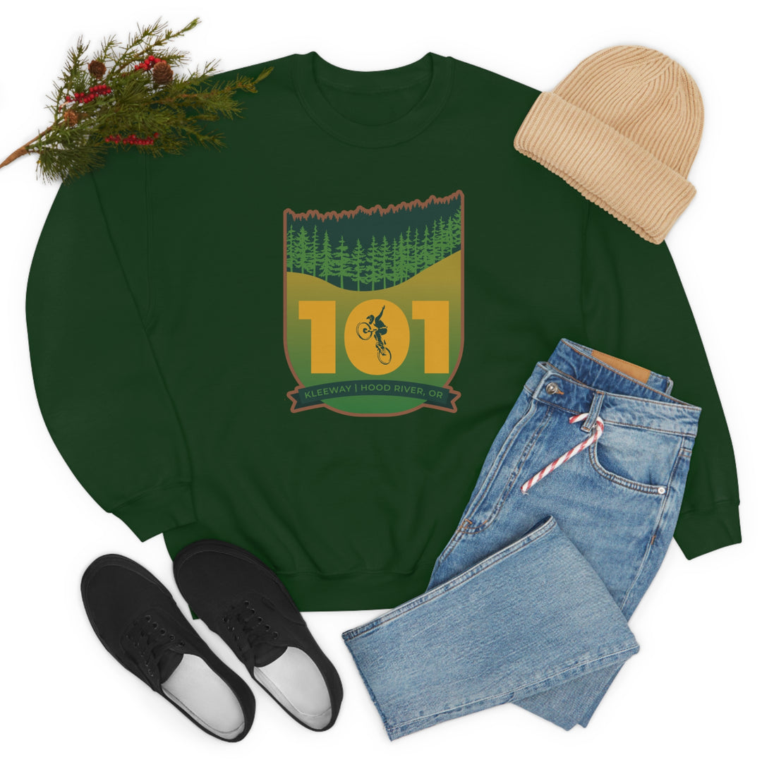 101 Kleeway - Hood River, Oregon Unisex Heavy Blend Crewneck Sweatshirt