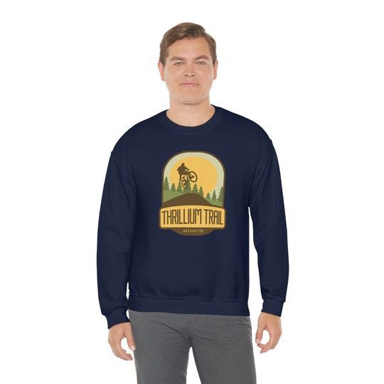 Thrillium Trail - Washington Unisex Heavy Blend Crewneck Sweatshirt