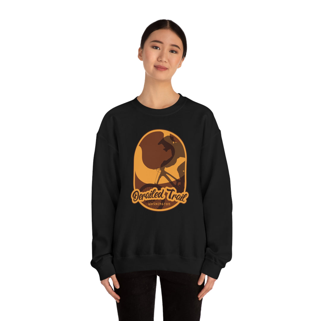 Derailed Trail - Washington Unisex Heavy Blend Crewneck Sweatshirt