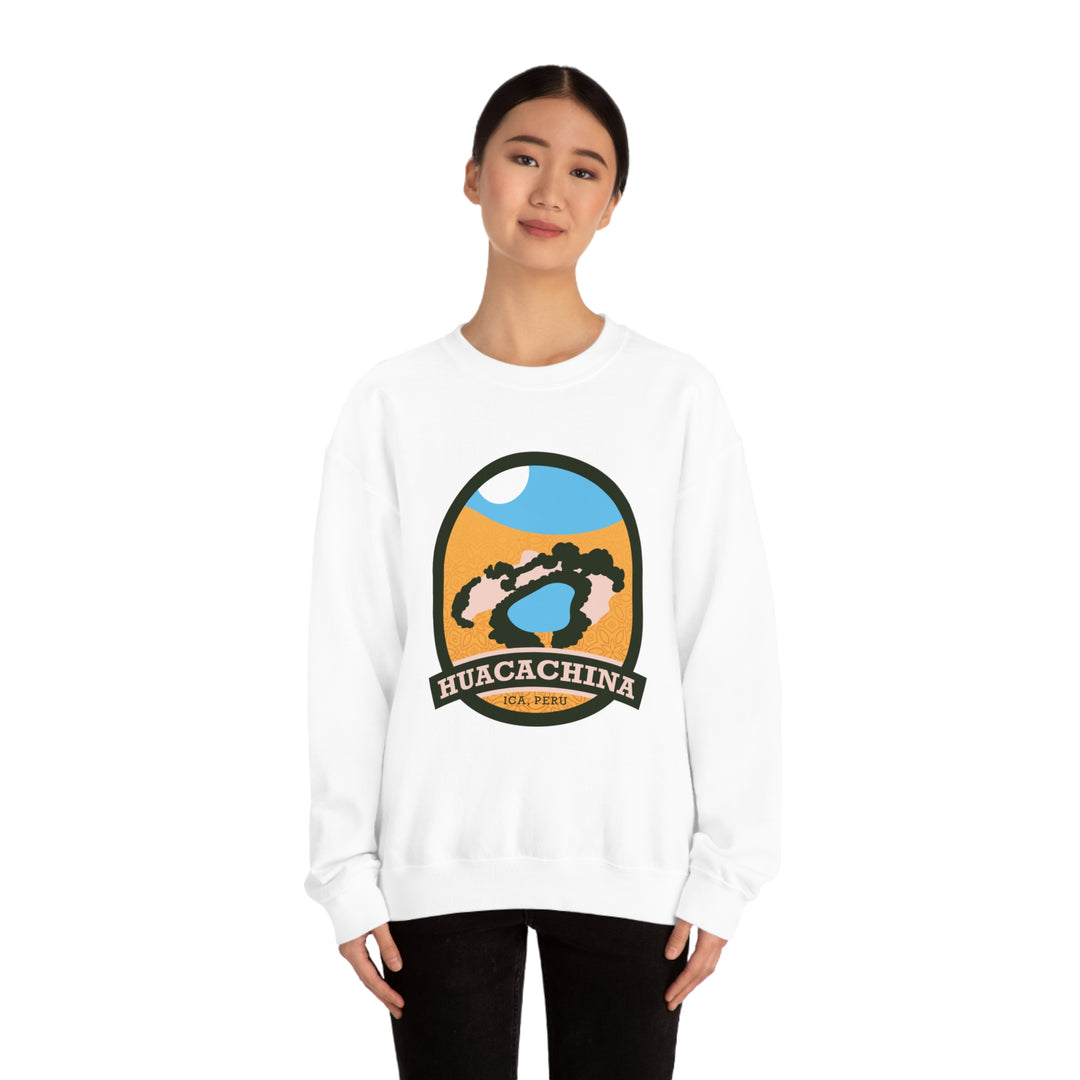 Huacachina - Ica, Peru | Unisex Heavy Blend Crewneck Sweatshirt