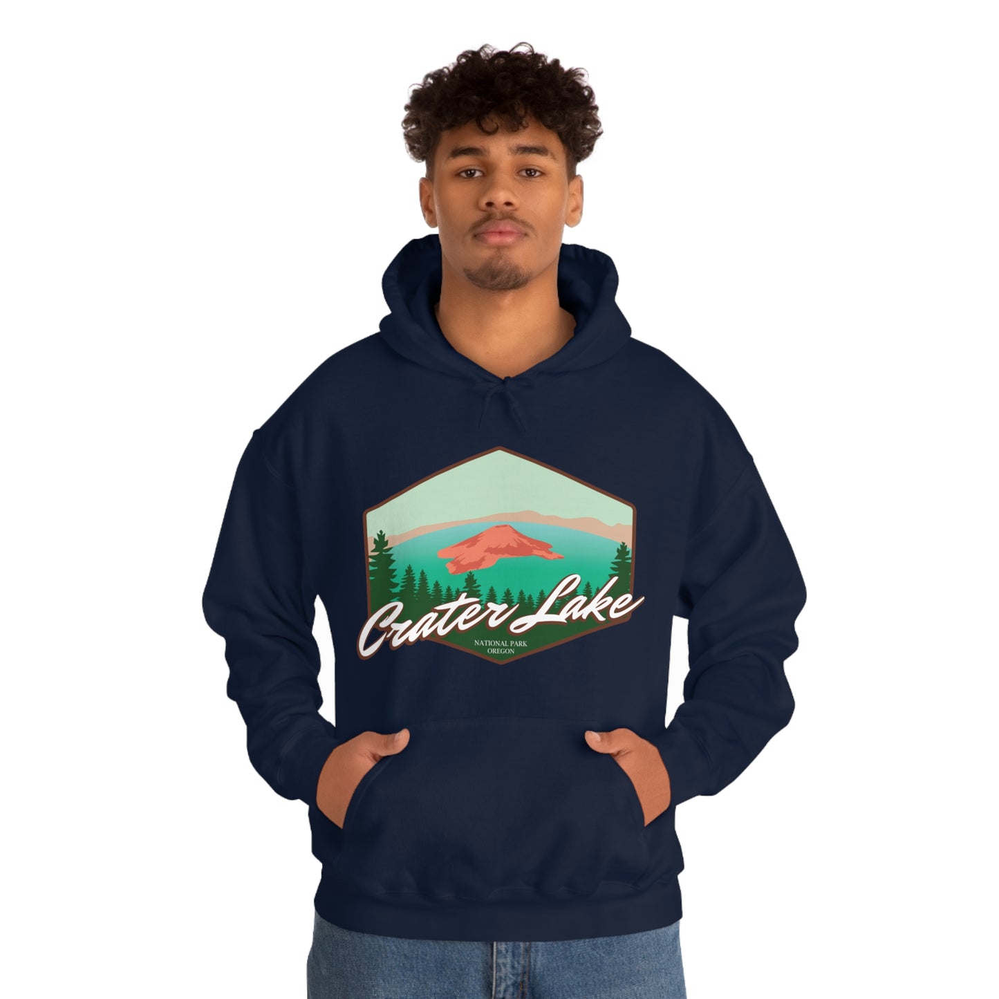 Crater Lake National Park Unisex Heavy Blend Hoodie Sweatshirt Oregon hiker gift