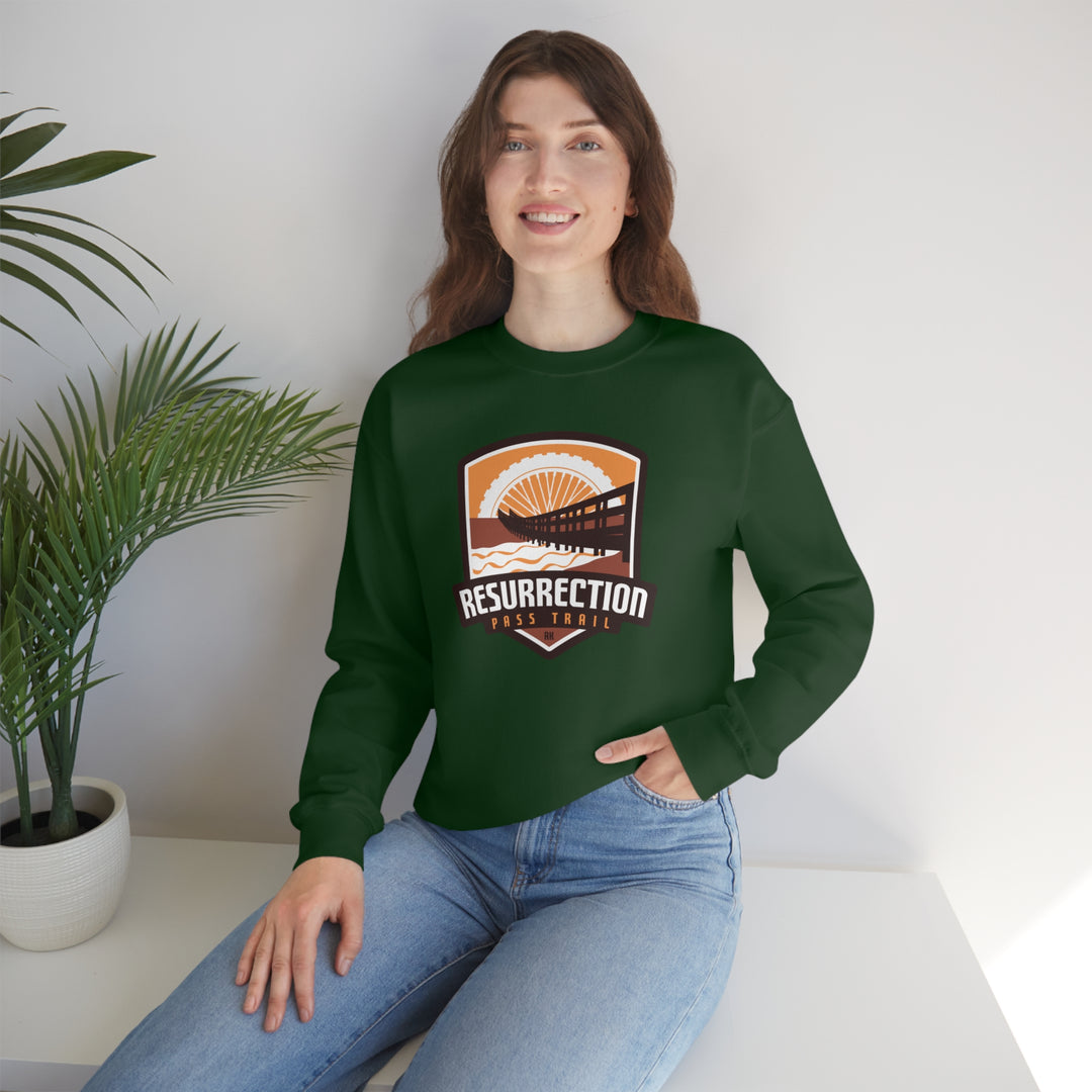 Resurrection Pass Trail - Alaska Unisex Heavy Blend Crewneck Sweatshirt