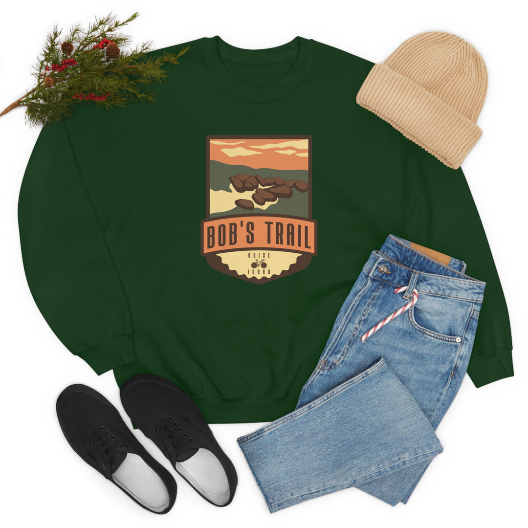 Bob's Trail - Boise, Idaho Unisex Heavy Blend Crewneck Sweatshirt