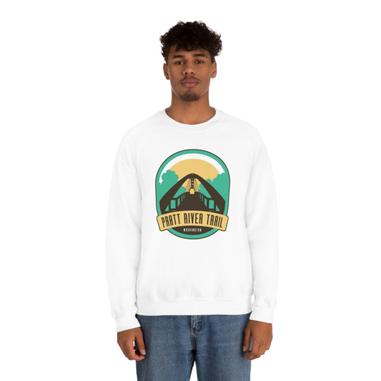 Pratt River Trail - Washington Unisex Heavy Blend Crewneck Sweatshirt