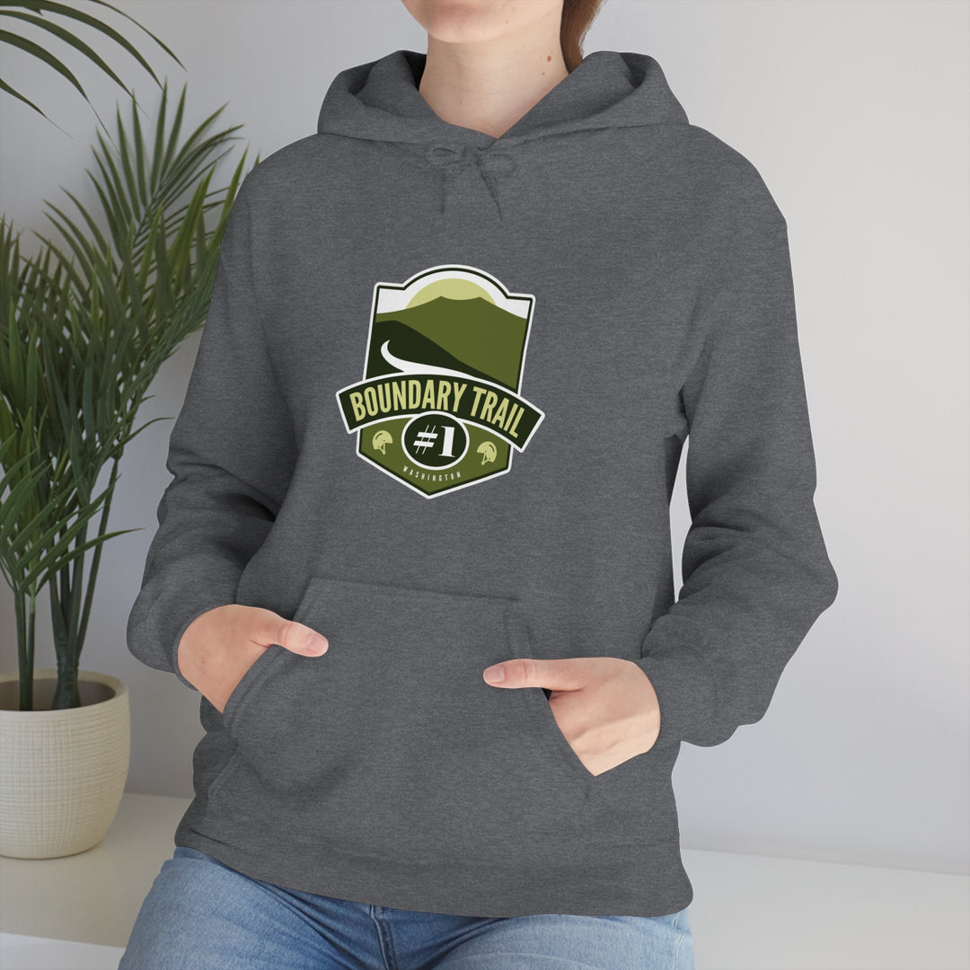 Boundary Trail #1 - Washington Unisex Heavy Blend Hooded Sweatshirt