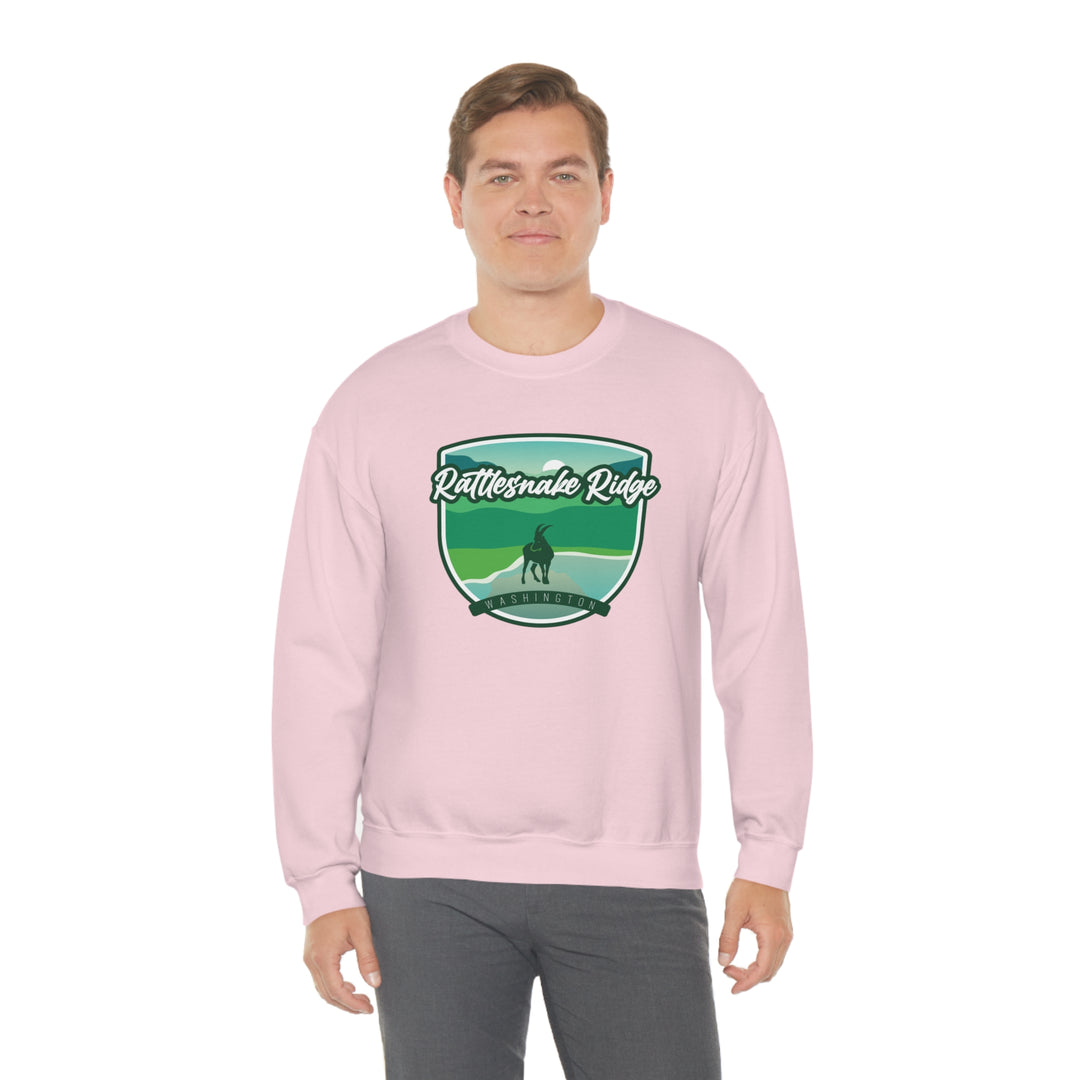 Rattlesnake Ridge - Washington Unisex Heavy Blend Crewneck Sweatshirt