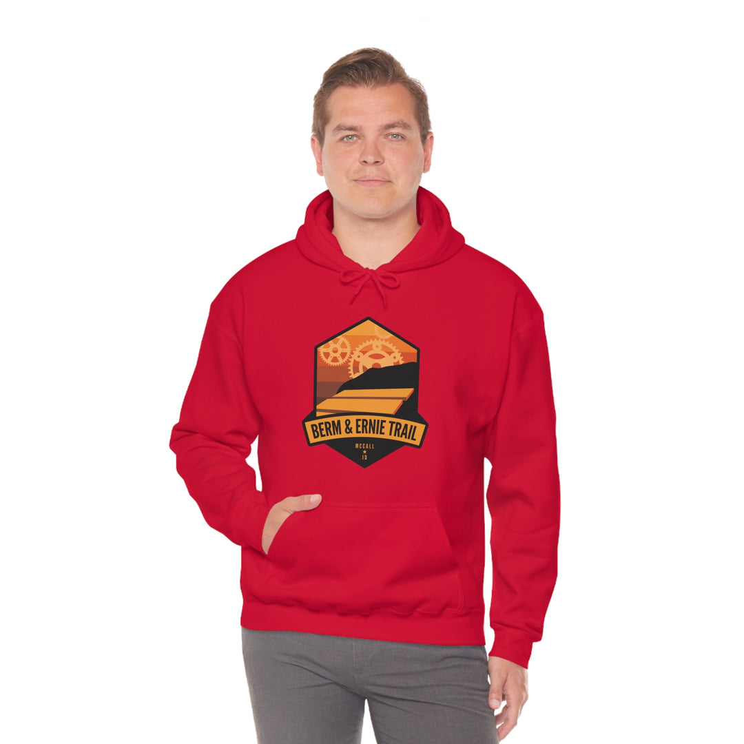 Berm & Ernie Trail - McCall, Idaho Unisex Heavy Blend Hooded Sweatshirt