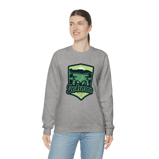 Johnson Pass Trail - Alaska Unisex Heavy Blend Crewneck Sweatshirt