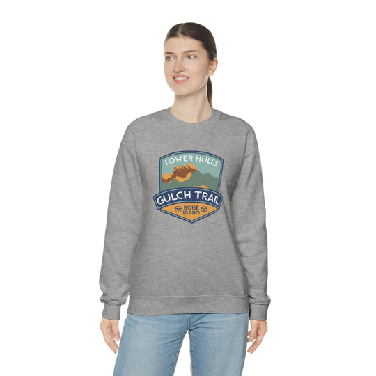 Lower Hulls Gulch Trail - Boise, Idaho Unisex Heavy Blend Crewneck Sweatshirt