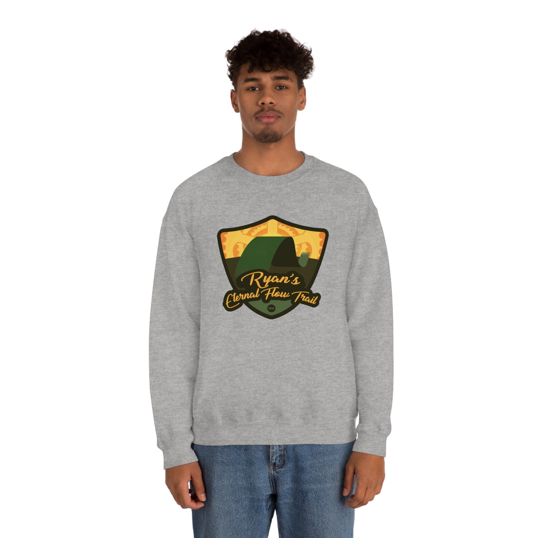 Ryan's Eternal Flow Trail - Washington Unisex Heavy Blend Crewneck Sweatshirt