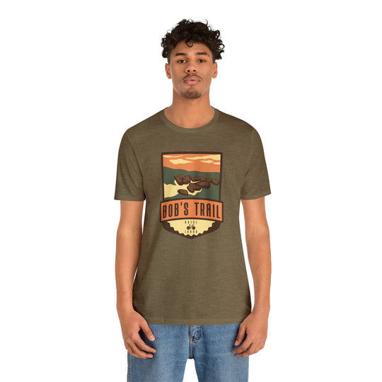 Bob's Trail - Boise, Idaho Unisex Tee Shirt