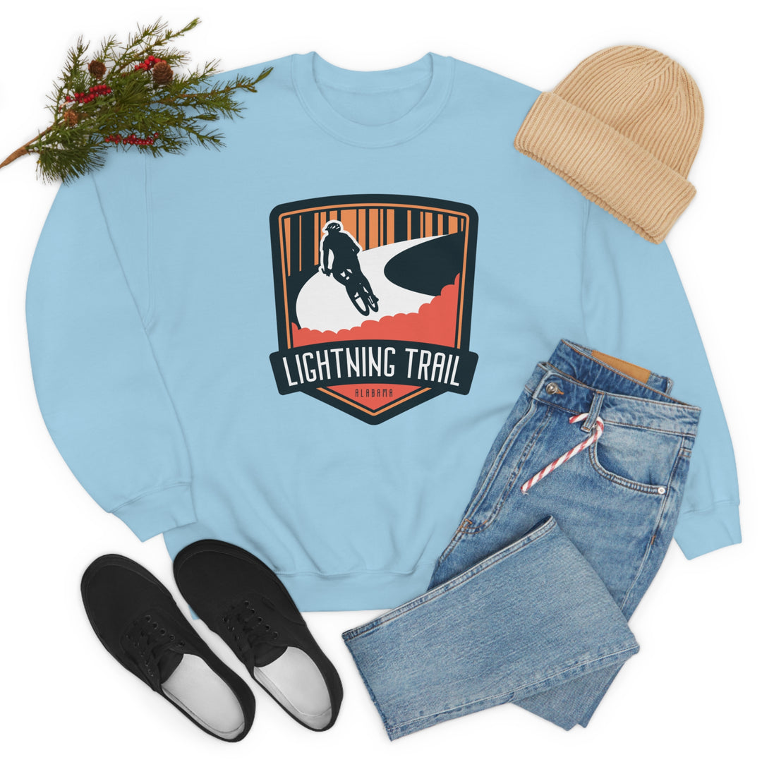 Lightning Trail - Alabama Unisex Heavy Blend Crewneck Sweatshirt