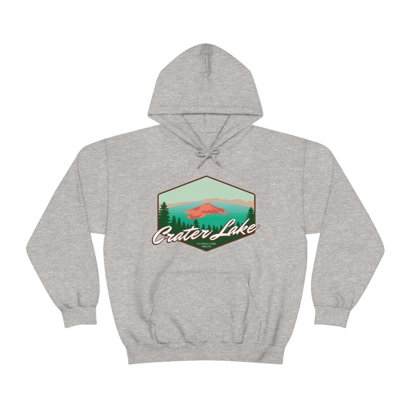 Crater Lake National Park Unisex Heavy Blend Hoodie Sweatshirt Oregon hiker gift