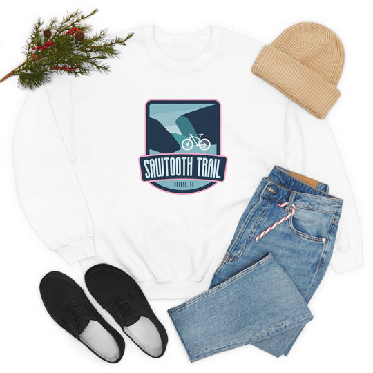 Sawtooth Trail - Truckee, California Unisex Heavy Blend Crewneck Sweatshirt