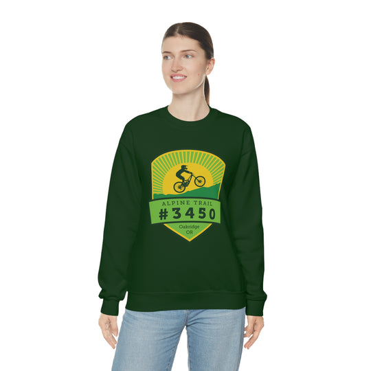 Alpine Trail #3450 - Oakridge, Oregon Unisex Heavy Blend Crewneck Sweatshirt