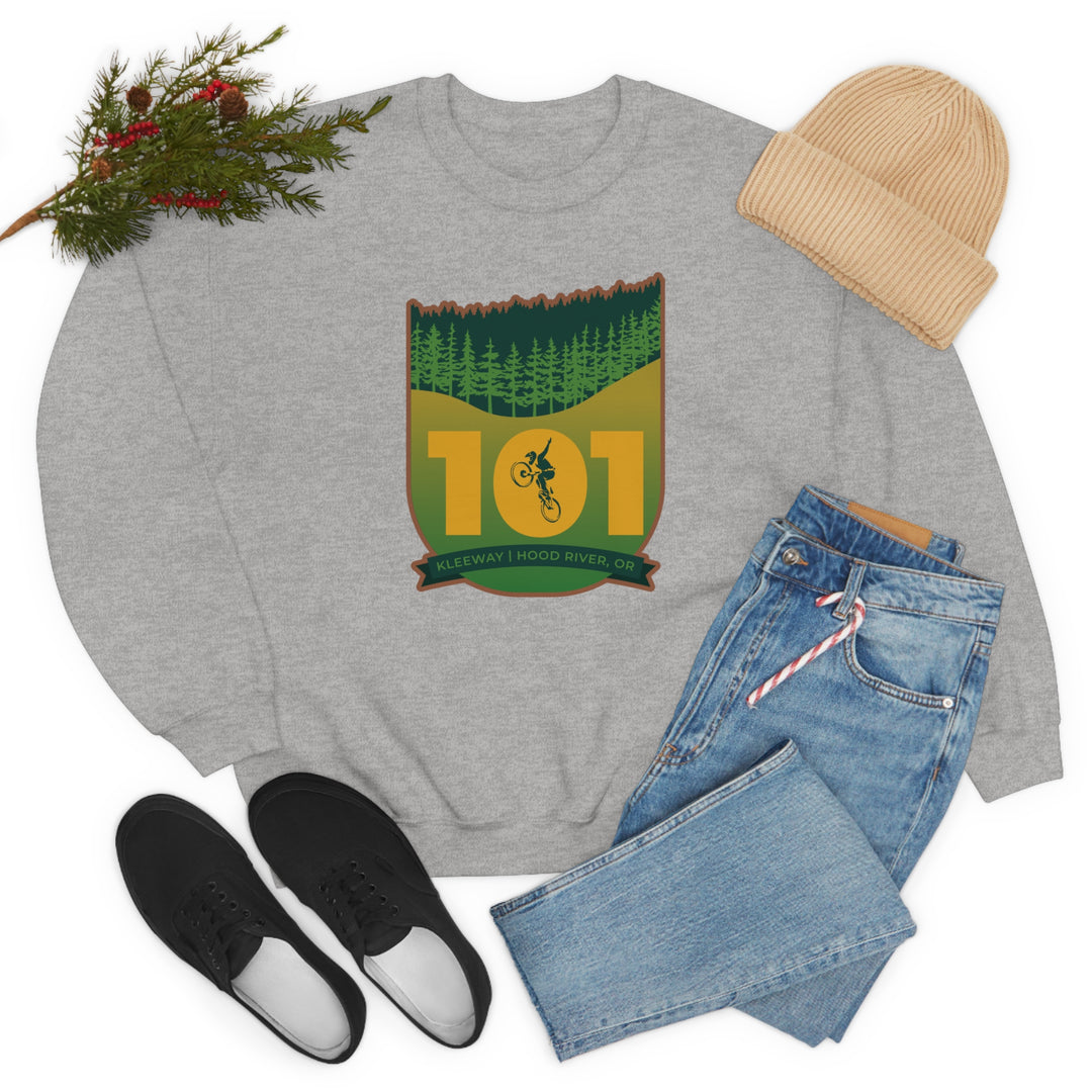 101 Kleeway - Hood River, Oregon Unisex Heavy Blend Crewneck Sweatshirt