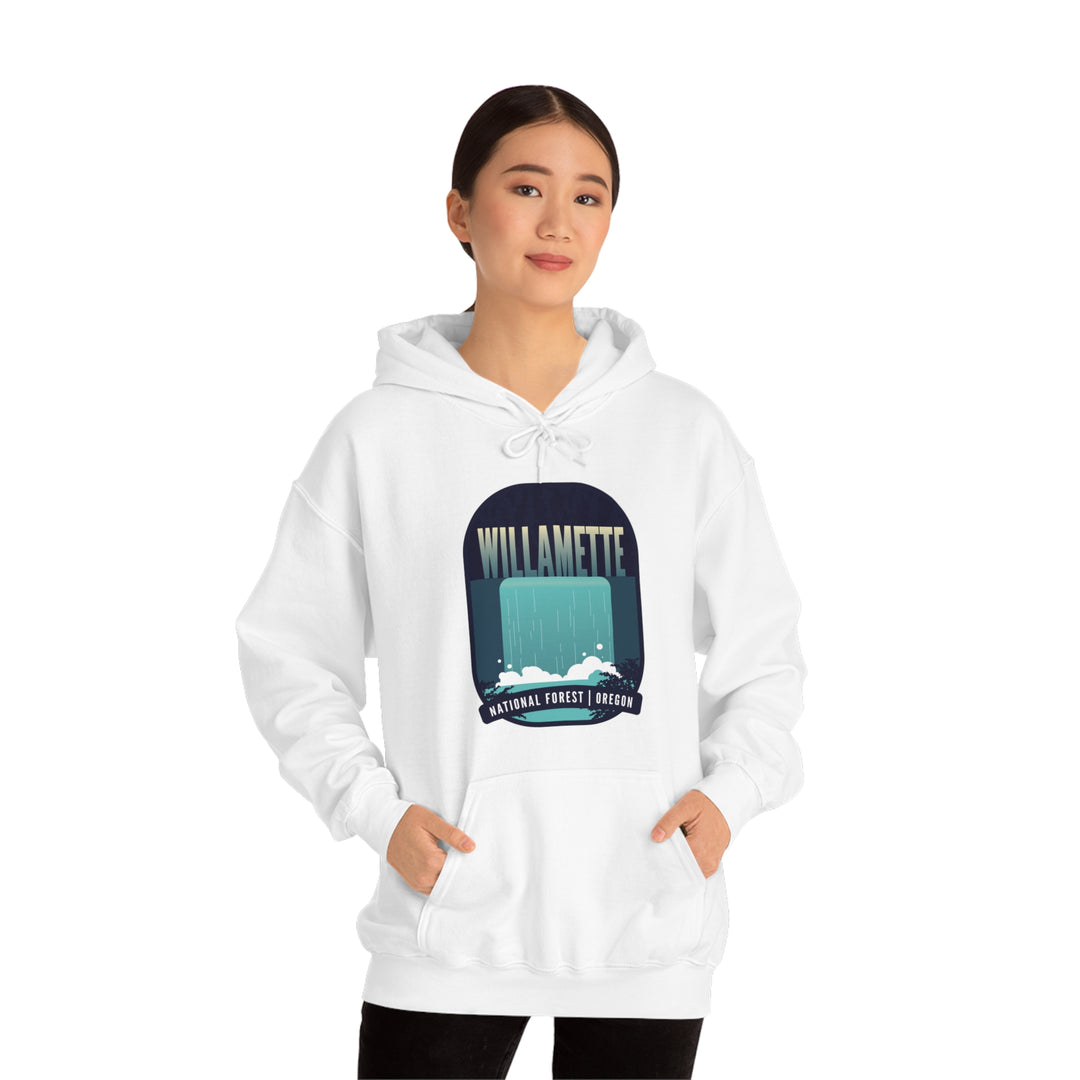 Willamette National Forest - Oregon Unisex Heavy Blend Hooded Sweatshirt