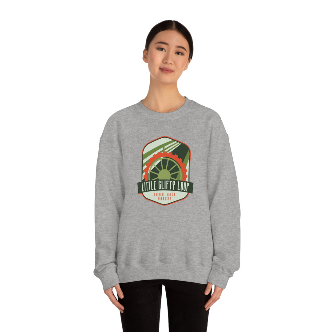 Little Clifty Loop - Prairie Creek, Arkansas Unisex Heavy Blend Crewneck Sweatshirt