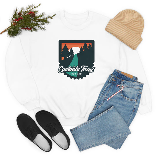 Eastside Trail - Boise, Idaho Unisex Heavy Blend Crewneck Sweatshirt