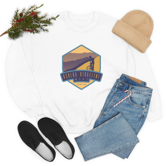 Osberg Ridgeline #147 - Ketchum, Idaho Unisex Heavy Blend Crewneck Sweatshirt