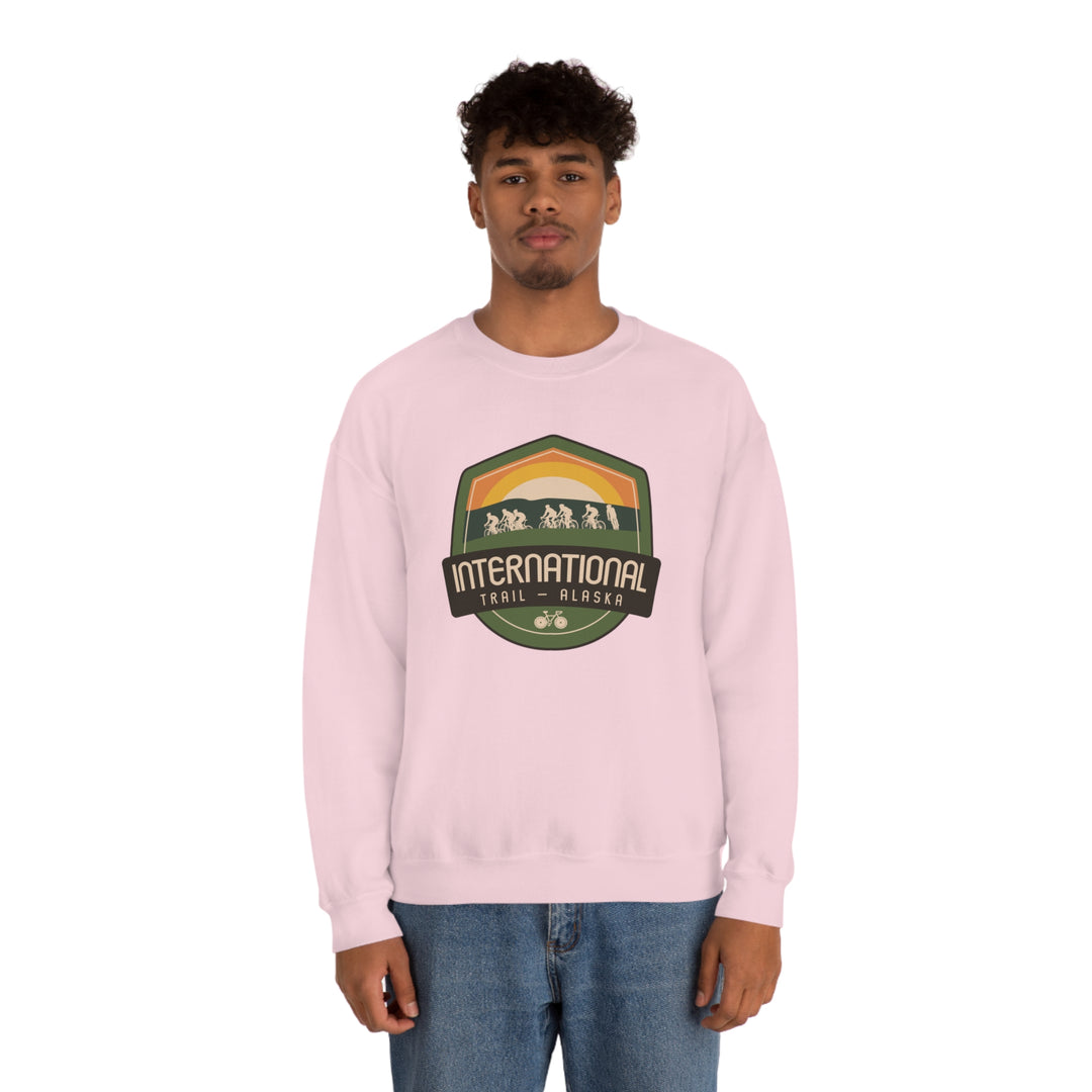 International Trail - Alaska Unisex Heavy Blend Crewneck Sweatshirt