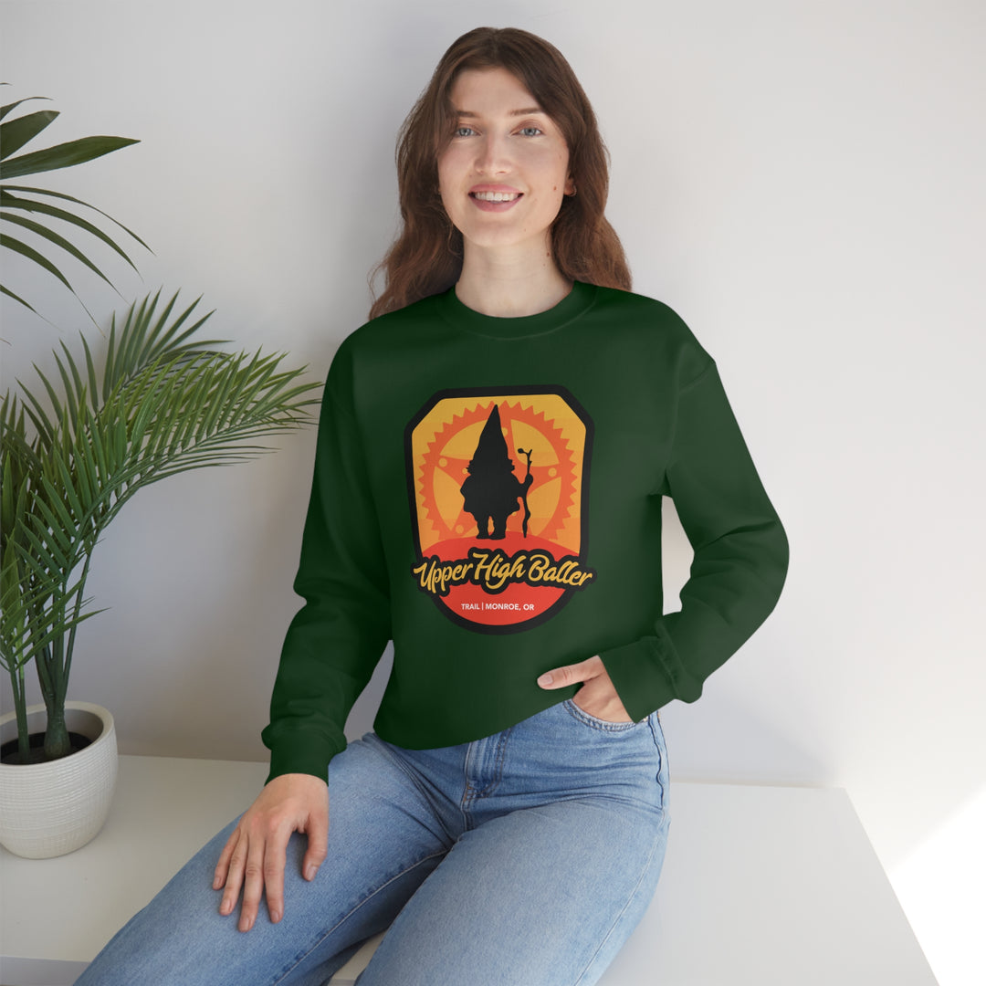 Upper High Baller Trail - Monroe, Oregon Unisex Heavy Blend Crewneck Sweatshirt