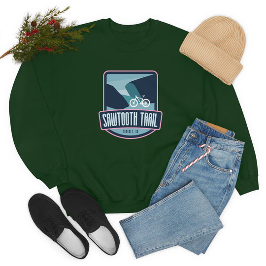 Sawtooth Trail - Truckee, California Unisex Heavy Blend Crewneck Sweatshirt