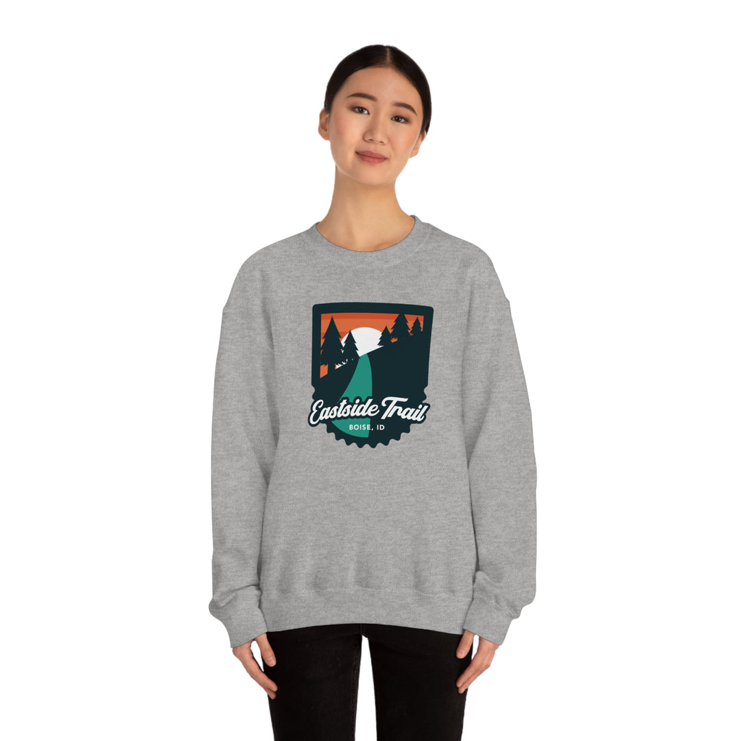 Eastside Trail - Boise, Idaho Unisex Heavy Blend Crewneck Sweatshirt