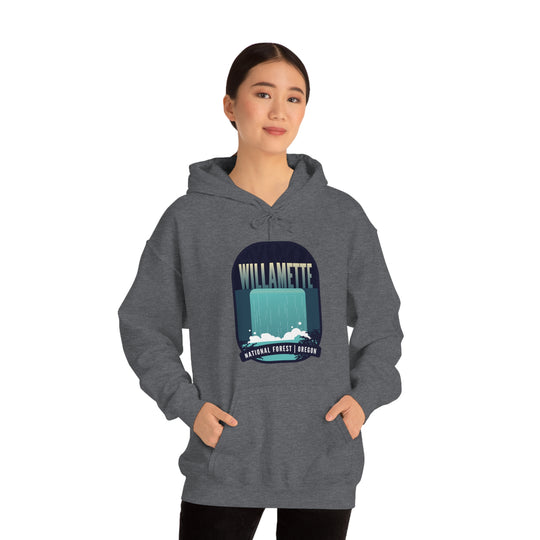 Willamette National Forest - Oregon Unisex Heavy Blend Hooded Sweatshirt