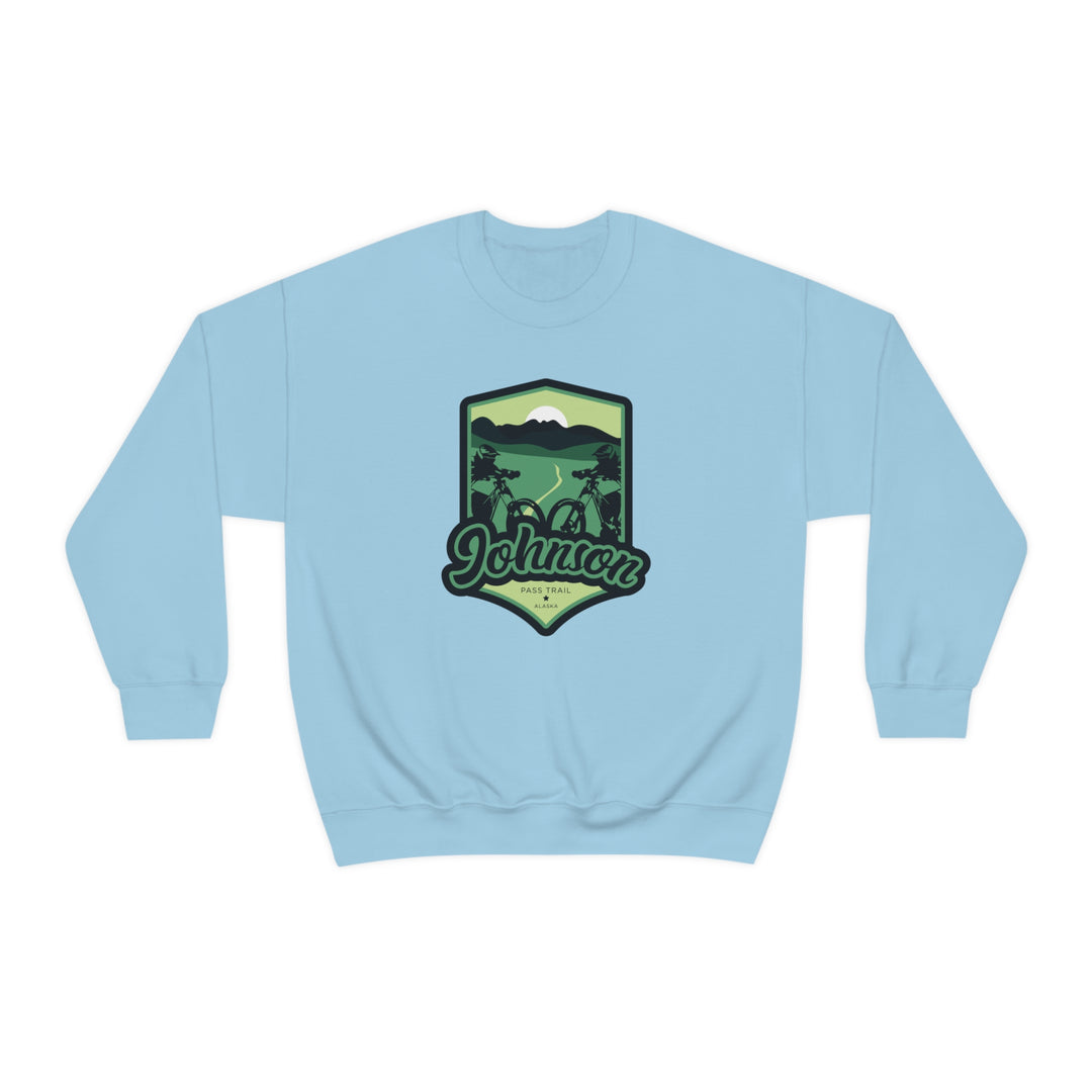 Johnson Pass Trail - Alaska Unisex Heavy Blend Crewneck Sweatshirt