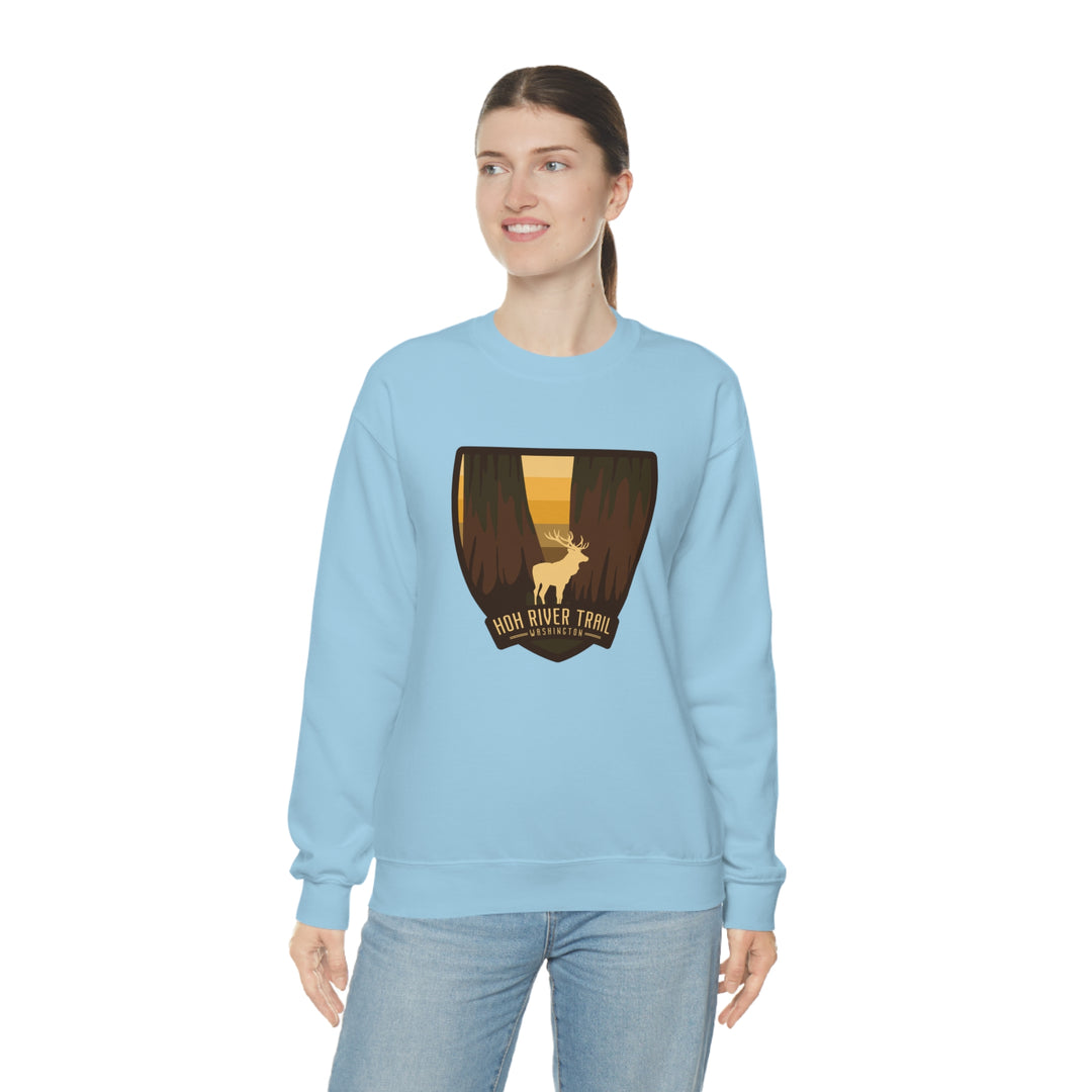 Hoh River Trail - Washington Unisex Heavy Blend Crewneck Sweatshirt