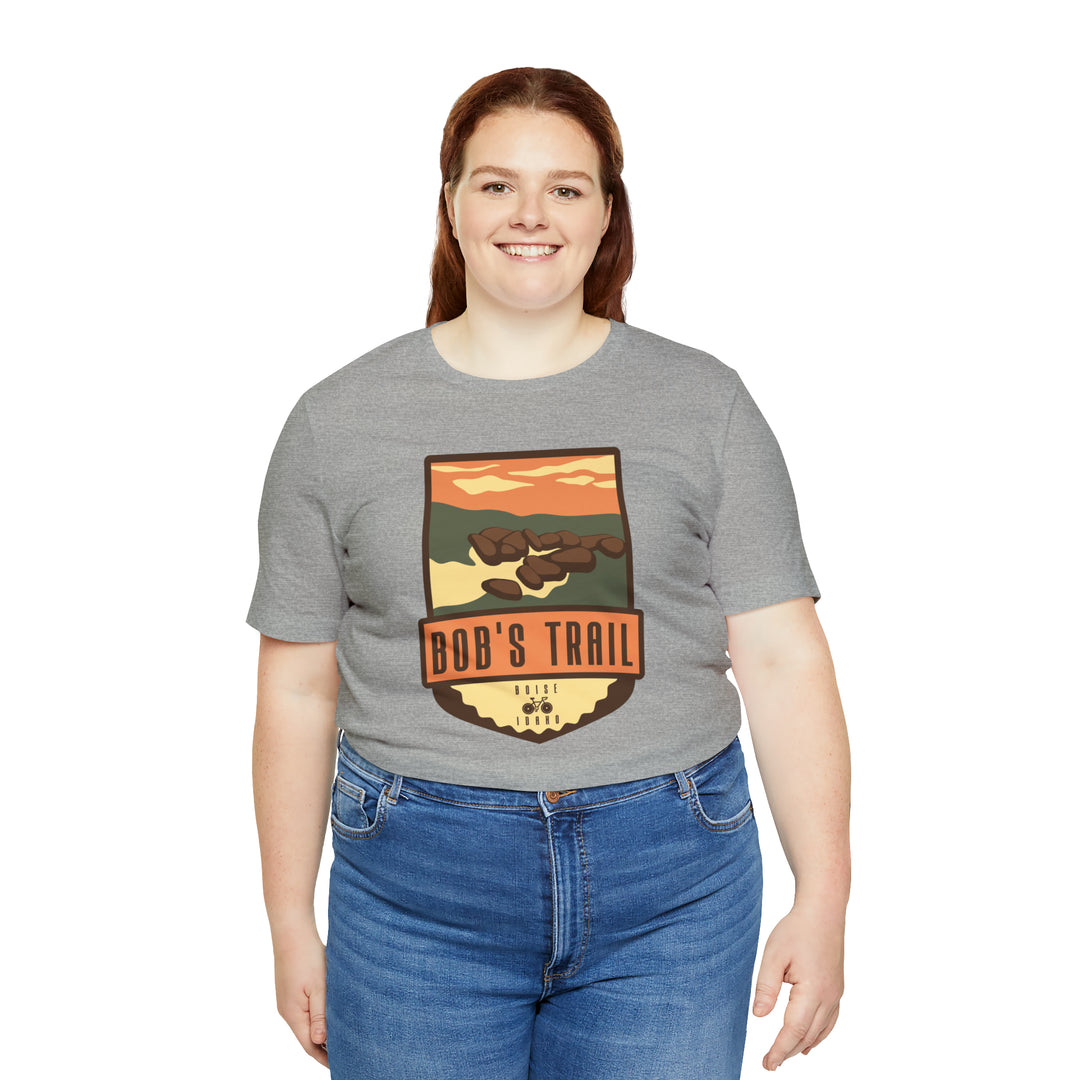 Bob's Trail - Boise, Idaho Unisex Tee Shirt