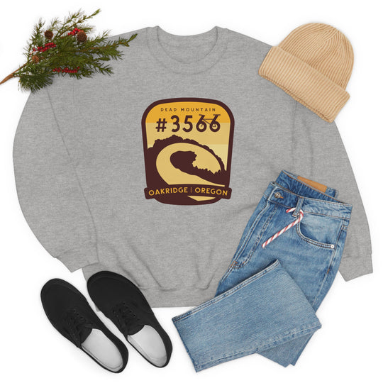 Dead Mountain #3566 - Oakridge, Oregon Unisex Heavy Blend Crewneck Sweatshirt