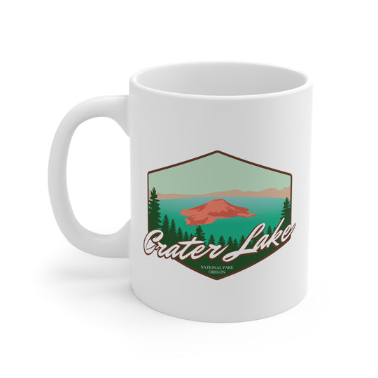 Crater Lake National Park Mug 11oz - Oregon hiker gift