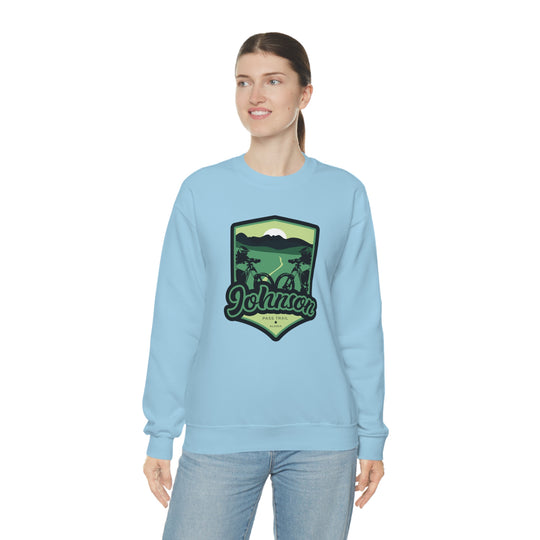 Johnson Pass Trail - Alaska Unisex Heavy Blend Crewneck Sweatshirt