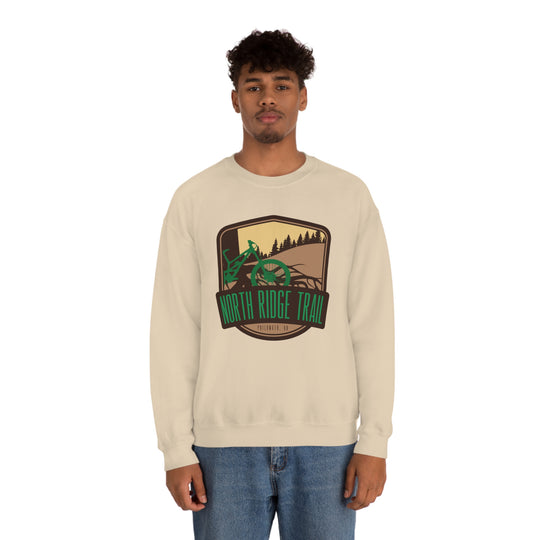 North Ridge Trail - Philomath, Oregon Unisex Heavy Blend Crewneck Sweatshirt