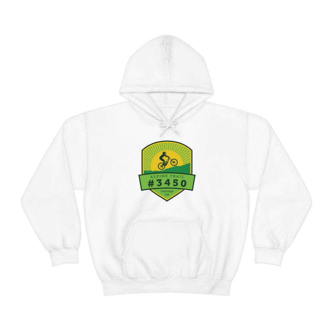 Alpine Trail #3450 - Oakridge, Oregon Unisex Heavy Blend Hooded Sweatshirt