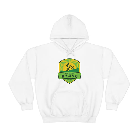 Alpine Trail #3450 - Oakridge, Oregon Unisex Heavy Blend Hooded Sweatshirt