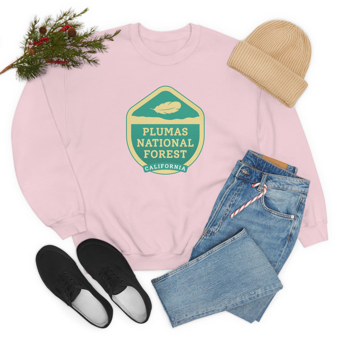 Plumas National Forest - California Unisex Heavy Blend Crewneck Sweatshirt