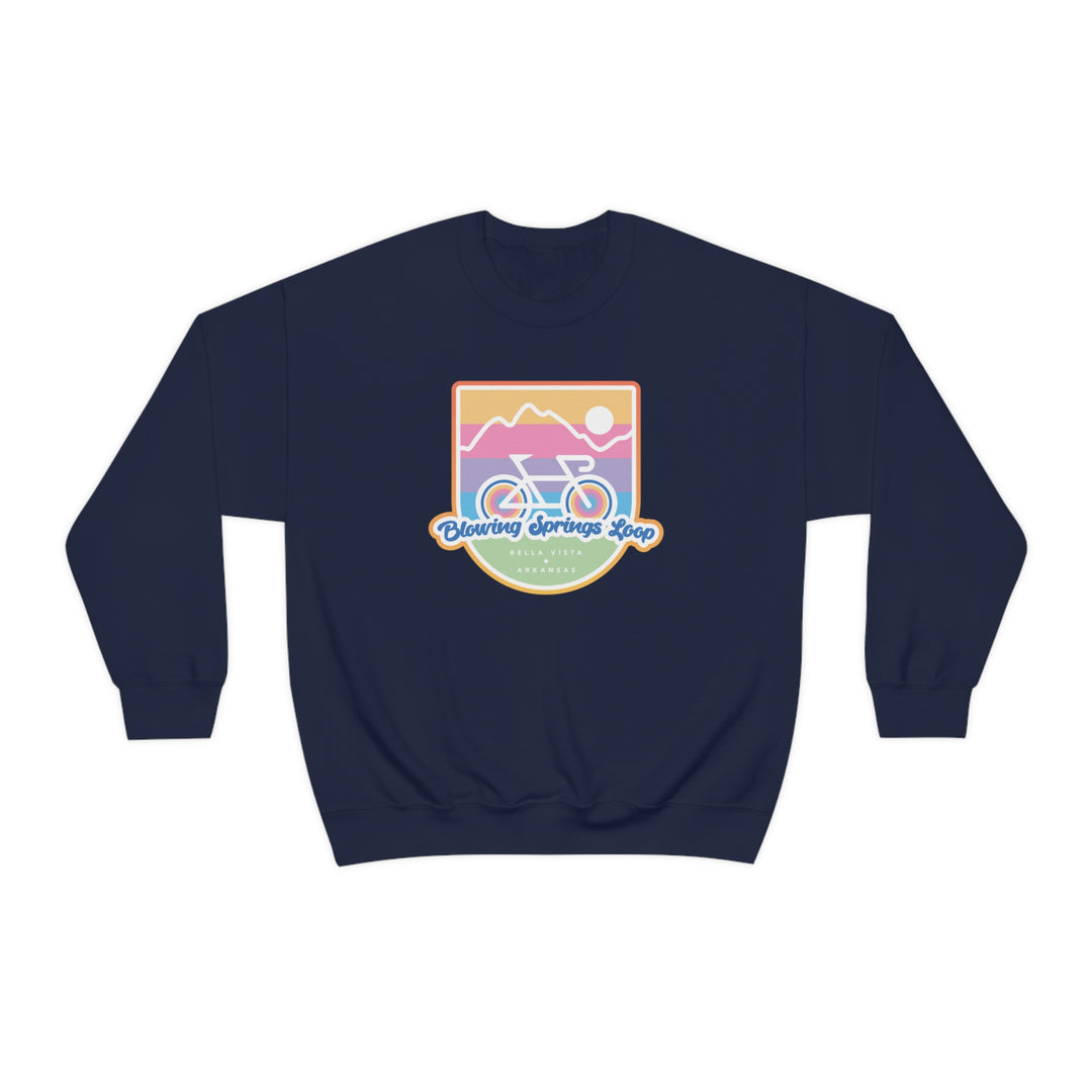 Blowing Springs Loop - Bella Vista, Arkansas Unisex Heavy Blend Crewneck Sweatshirt