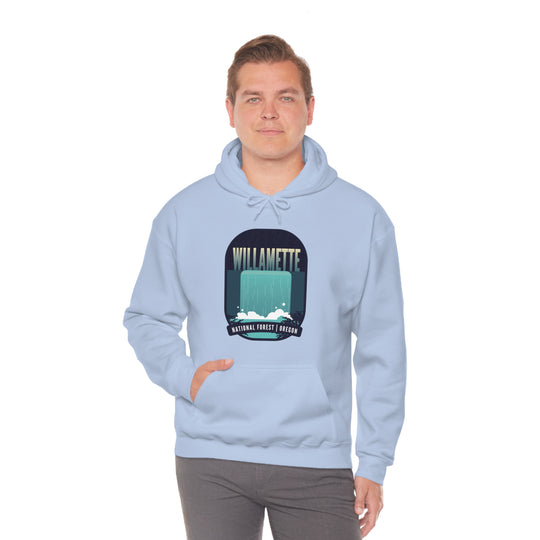 Willamette National Forest - Oregon Unisex Heavy Blend Hooded Sweatshirt