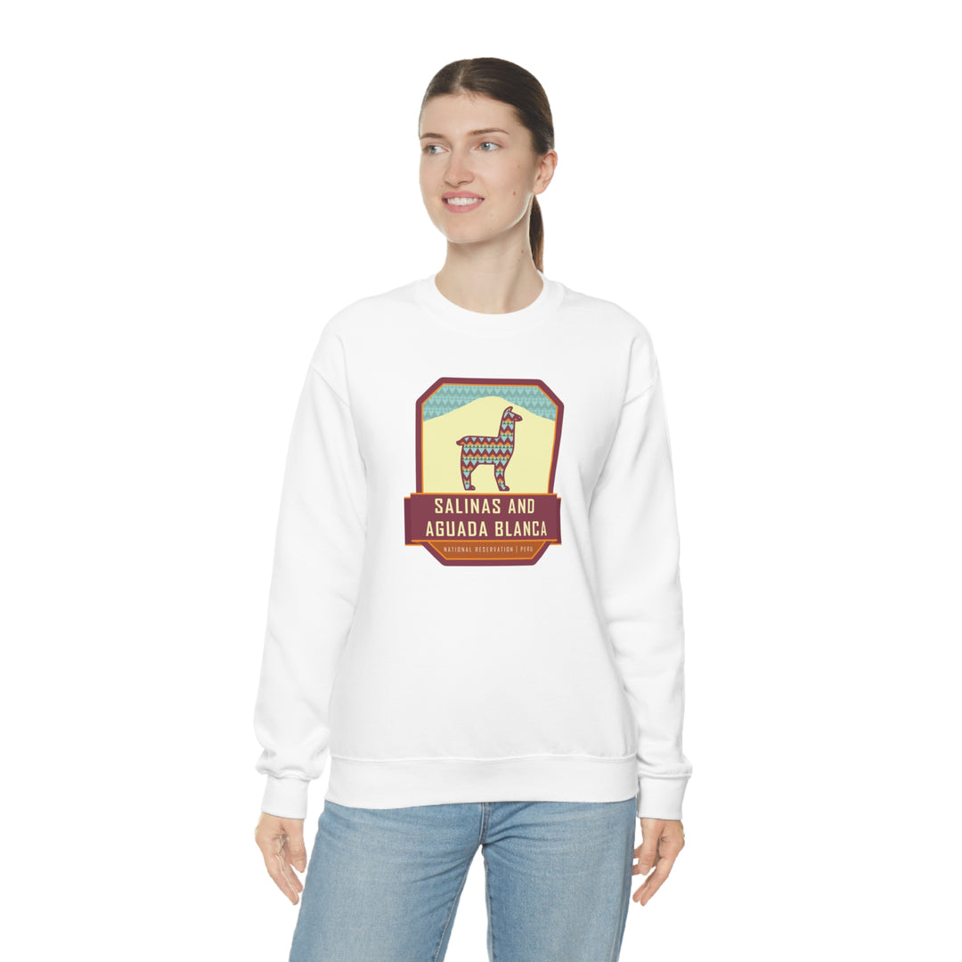 Salinas and Aguada Blanca National Reservation - Peru Unisex Heavy Blend Crewneck Sweatshirt