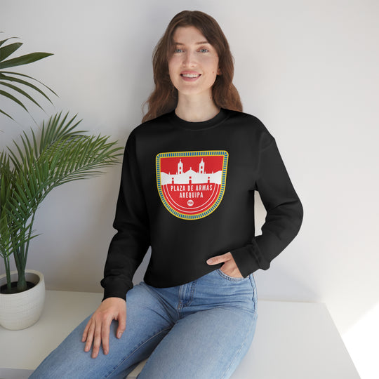 Plaza de Armas Arequipa - Peru Unisex Heavy Blend Crewneck Sweatshirt