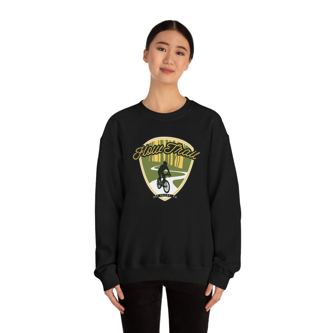 Flow Trail - Day Valley, CA Unisex Heavy Blend Crewneck Sweatshirt