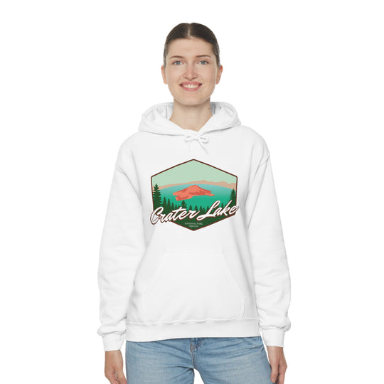 Crater Lake National Park Unisex Heavy Blend Hoodie Sweatshirt Oregon hiker gift