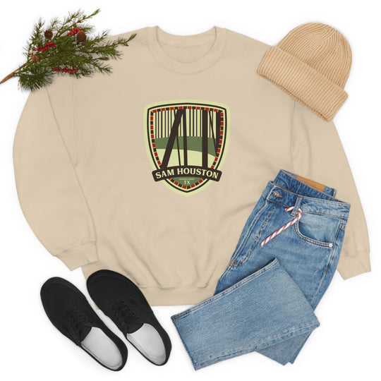 Sam Houston National Forest - Texas Unisex Heavy Blend Crewneck Sweatshirt