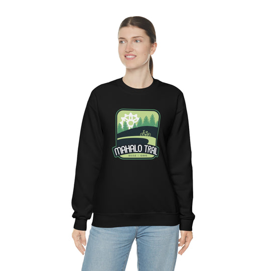 Mahalo Trail - Boise, Idaho Unisex Heavy Blend Crewneck Sweatshirt